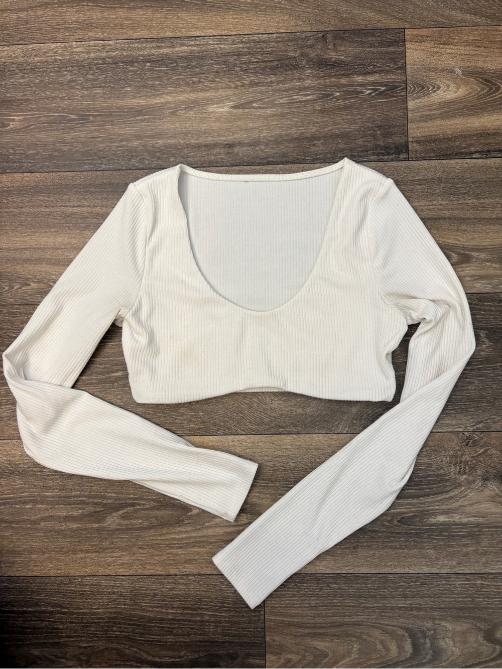 ALO Yoga Ribbed Long Sleeve Crop